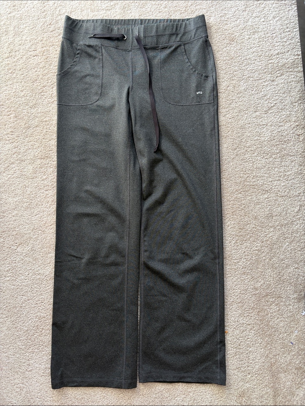 Wide-Leg Drawstring Pants